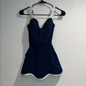 ROSE MARIE REID VTG 1960s one piece swim dress